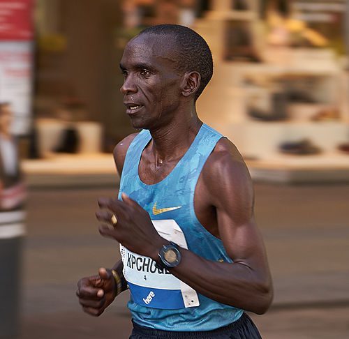 Eliud Kipchoge løper Berlin Maraton